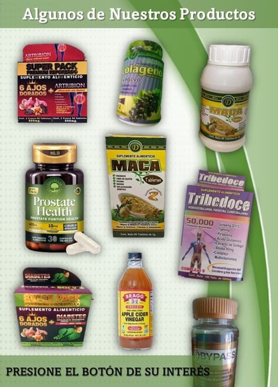 Algunnos de nuestros productos - D´Mina